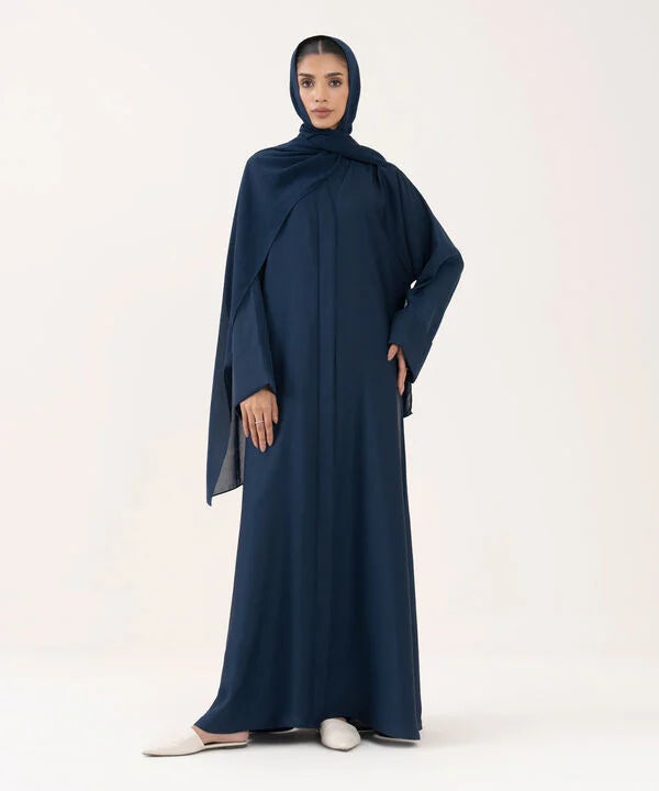 Button Through Kimono Abaya