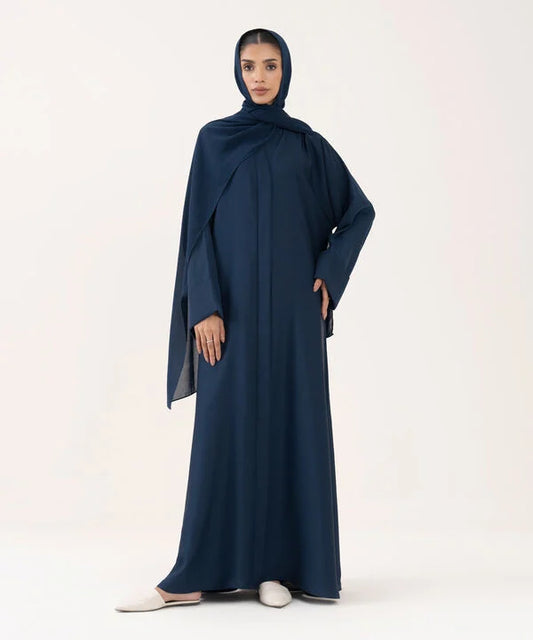Button Through Kimono Abaya