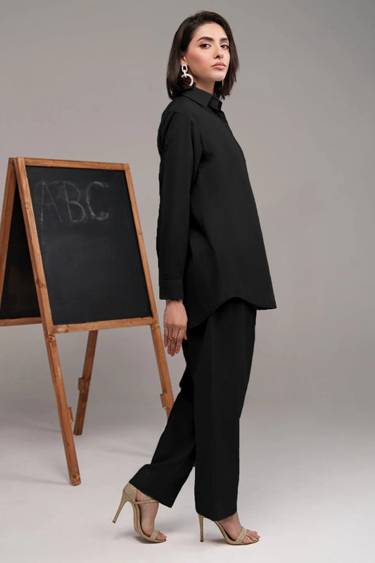 2 Pcs Cambric Co Ord Set | Core Stitch