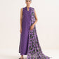 Women's Unstitched Light Khaddar Printed Multi Three Piece Suit
