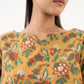 Women's Unstitched Cotton Printed Multi Three Piece Suit