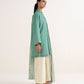Women's Unstitched Lawn Printed Green Two Piece Suit