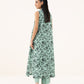 Women's Unstitched Lawn Printed Green Two Piece Suit