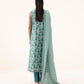 Women's Unstitched Lawn Printed Multi Three Piece Suit