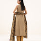 Women's Unstitched Lawn Printed Multi Three Piece Suit