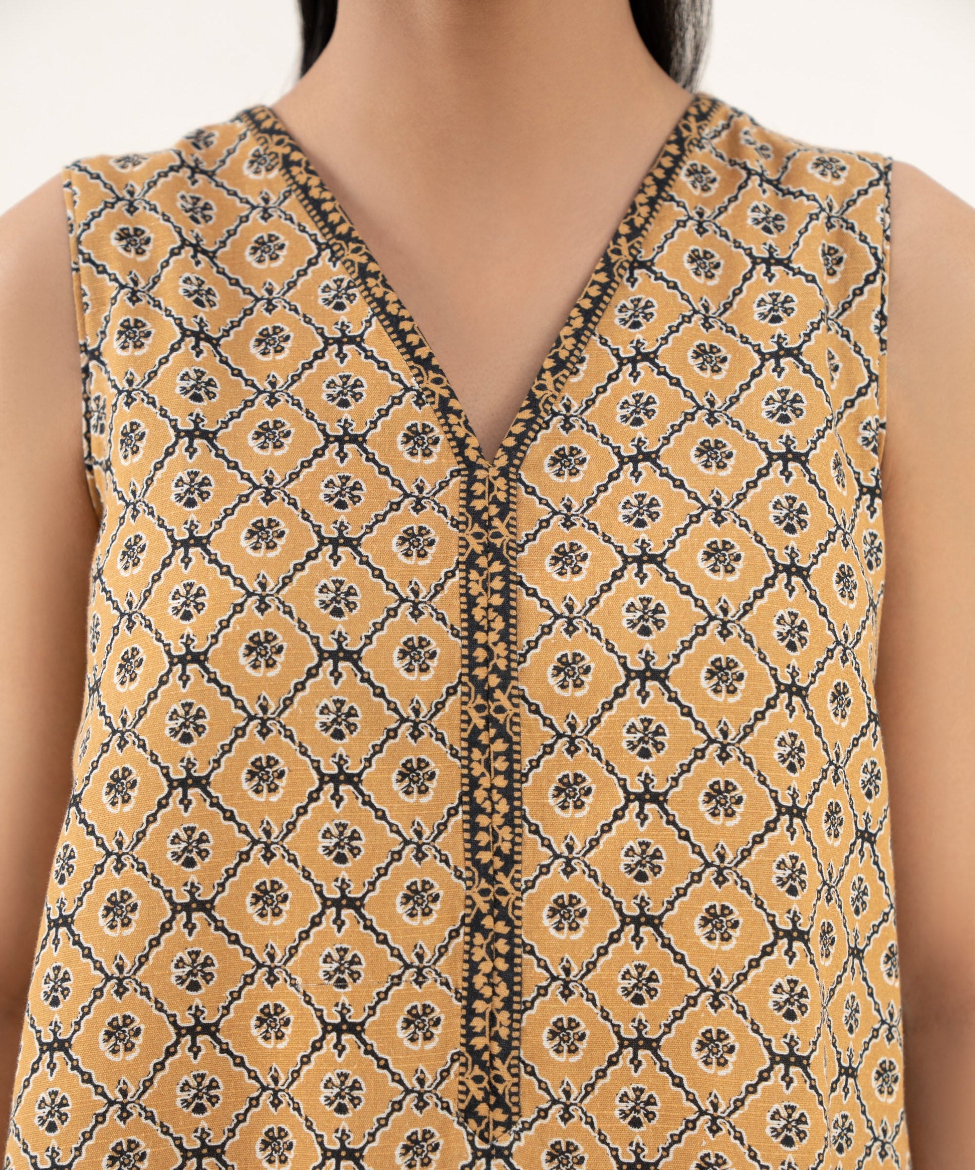 Women's Unstitched Lawn Printed Multi Three Piece Suit