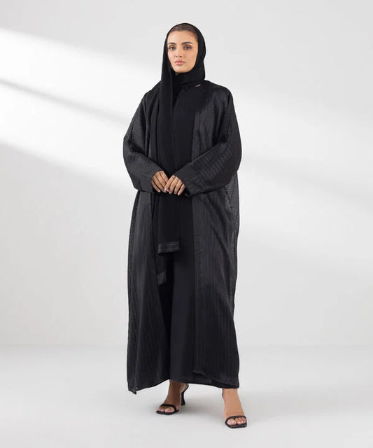Three Piece Abaya Set