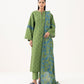 Women's Unstitched Light Khaddar Printed Multi Three Piece Suit