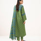 Women's Unstitched Light Khaddar Printed Multi Three Piece Suit